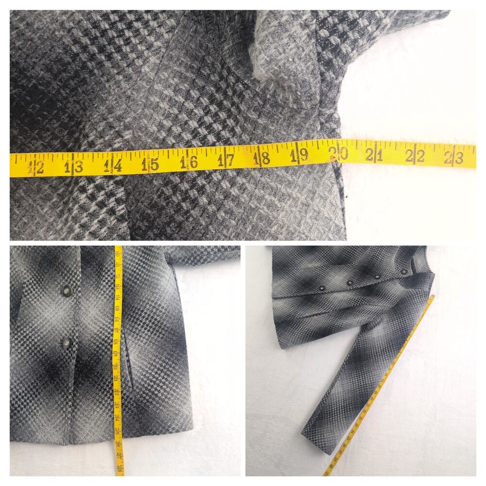 Pendleton Lambswool/Virgin Wool Blend Crosshatch … - image 7